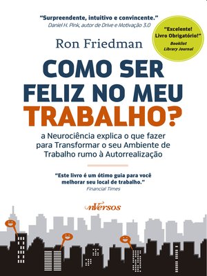 cover image of Como ser feliz no meu trabalho